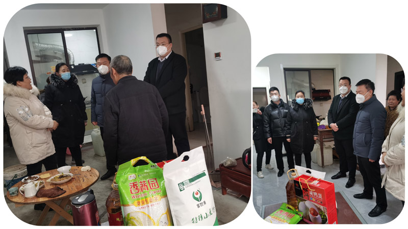 2023年1月到岱岳区天平办事处送驾庄村开展“走访慰问困难户，爱心帮扶送温暖”活动